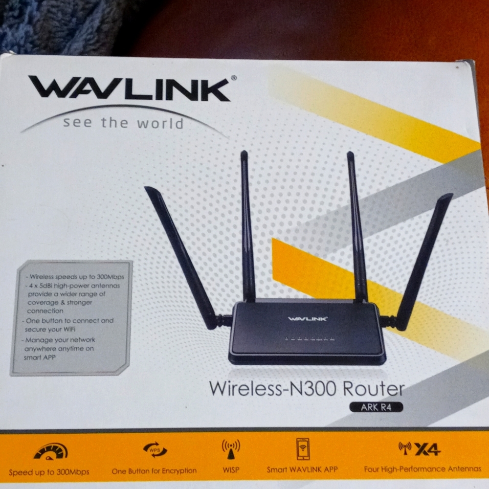 WavLink wifi router NIB